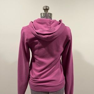 Light purple AMERICAN APPAREL zip-up sweatshirt